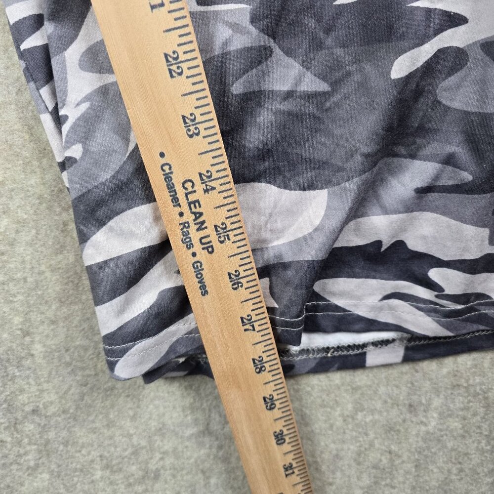 Loose Fit womens Camo Lounge Pants Gray Camouflage 7XL Drawstring Polyester - Picture 4 of 5